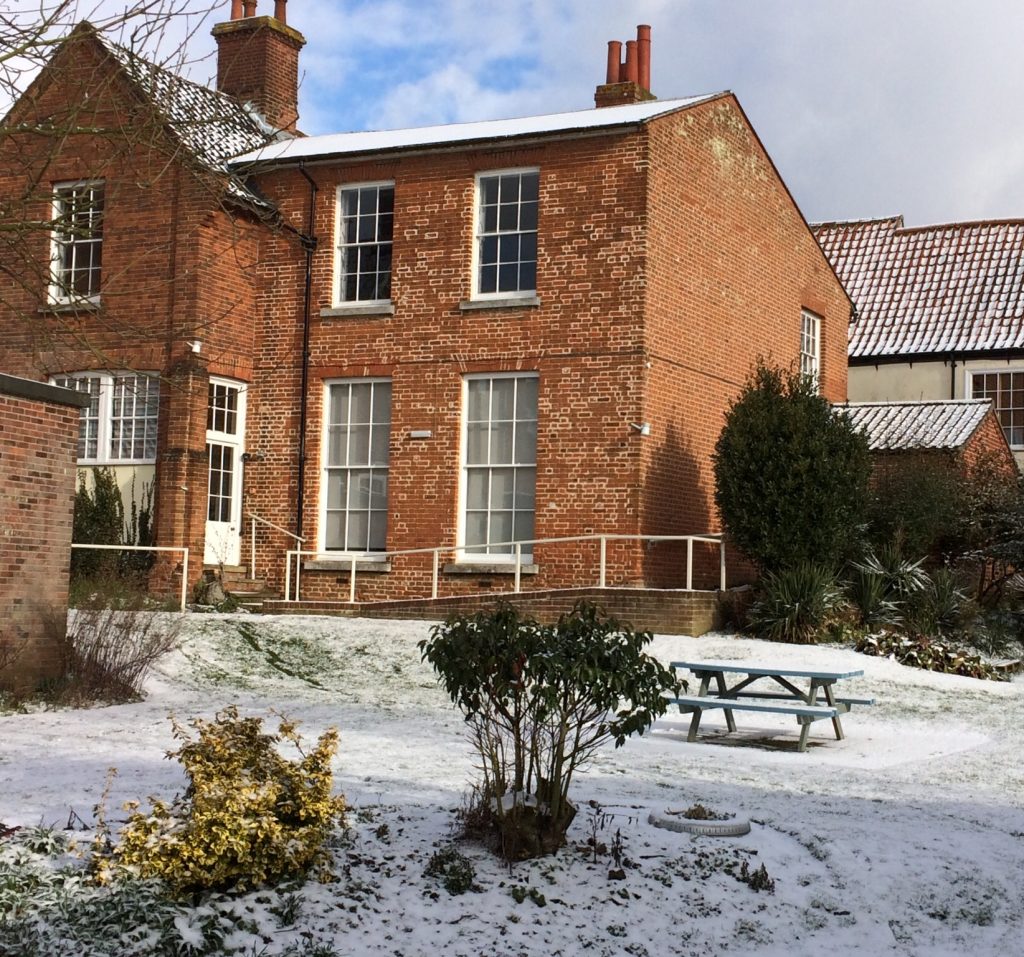 Winter in the Bircham Centre Garden