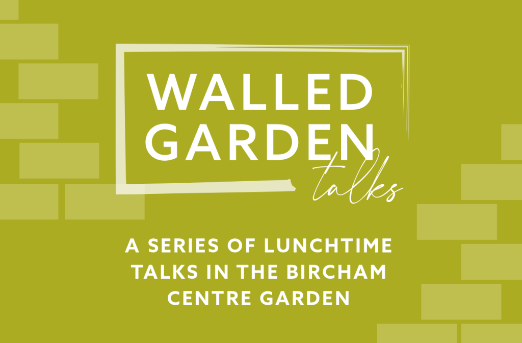 Walled Garden Talks notice