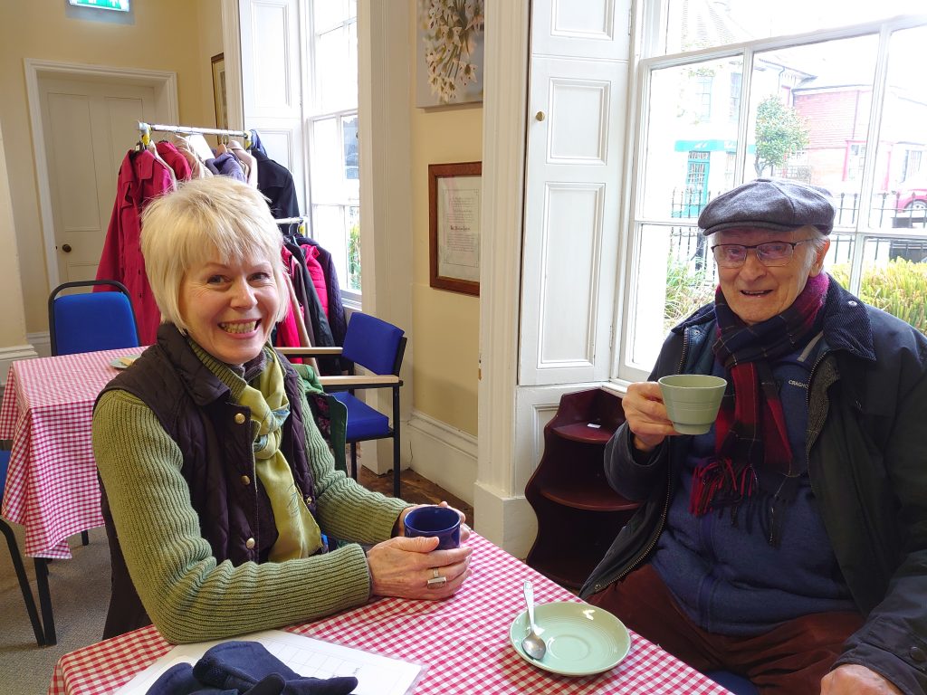 Drinking Tea at the Bircham Centre