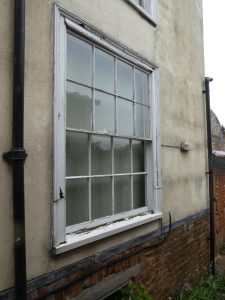 Window requiring repair