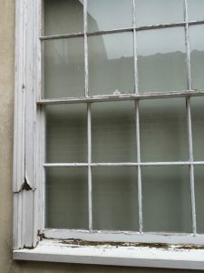 Window requiring repair