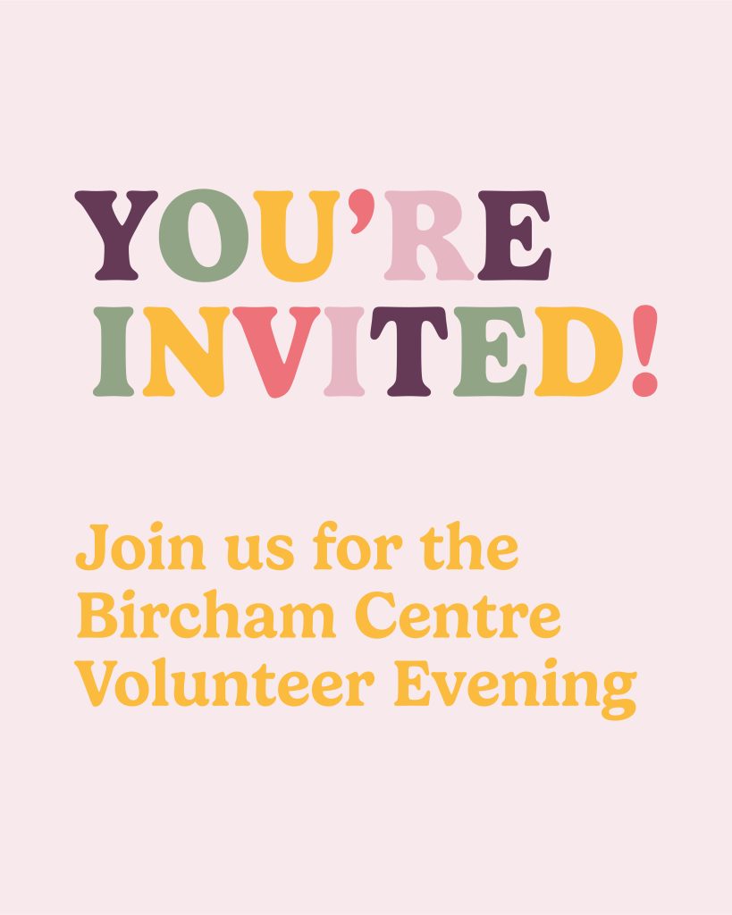 Poster for event