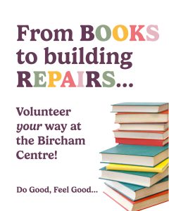 Poster calling for volunteers